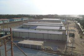 Nhà lắp ghép công trường 1 tầng